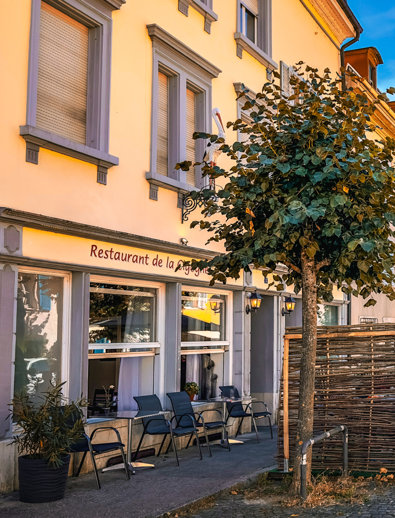 bâtiement du restaurant de la cigogne