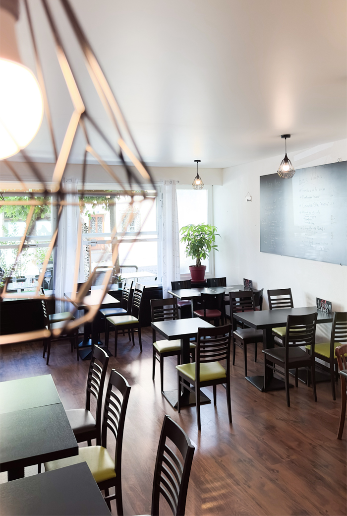 intérieur du restaurtant de la cigogne porrentruy